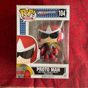 Funko Pop Megaman Protoman #104 In Box